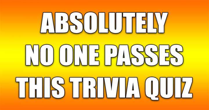 Trivia Quiz