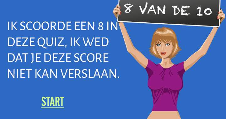 Banner for Moelijke Algemene kennis Quiz