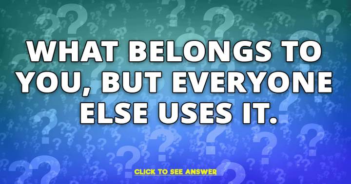 Solve this riddle and play our quiz