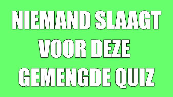 Banner for Gemengde Trivia-quiz