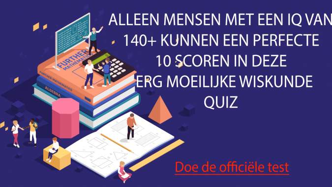 Wiskunde Quiz