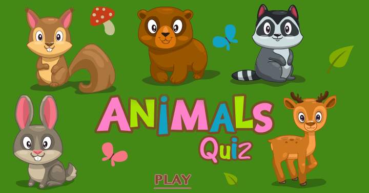 We hope you will have fun playing this animal quiz!