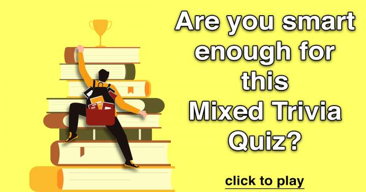 Mixed Trivia Quiz