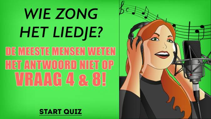 Banner for Wie zong deze liedjes?