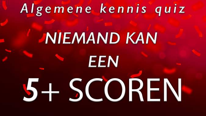 Banner for Algemene kennis quiz