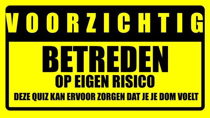 Banner for  Moeilijke wetenschapsquiz