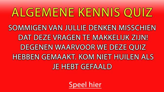 Onmogelijke kennisquiz