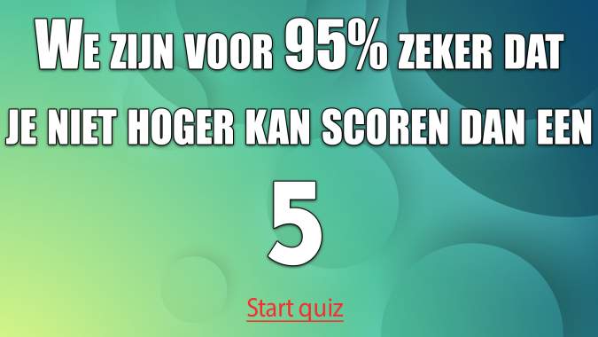 Algemene kennis trivia