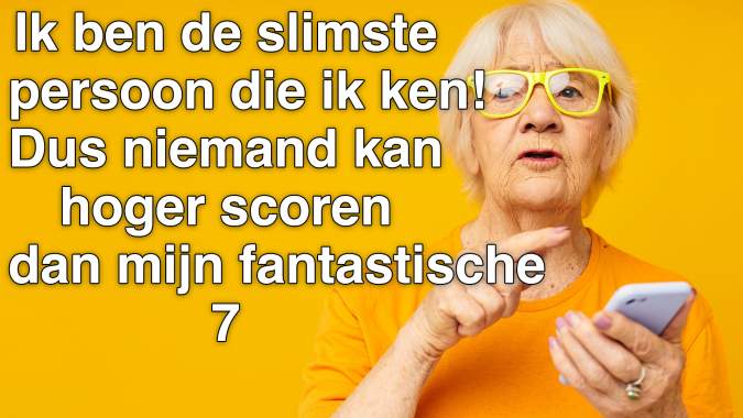 Wie kan haar score verbeteren?