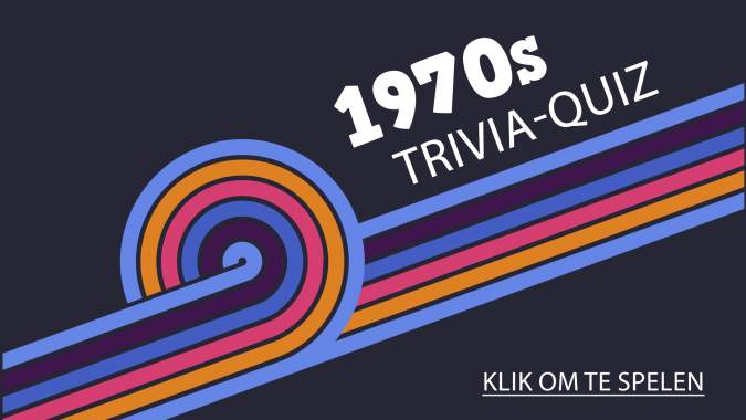 Banner for Quiz over de jaren 70