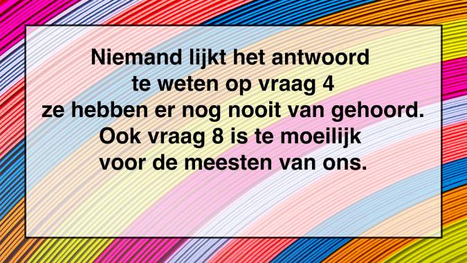 Banner for Algemene kennis quiz