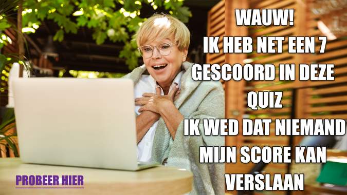 Banner for Uitdagende kennisquiz