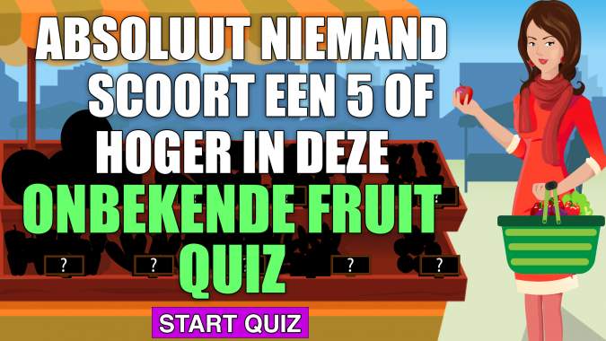 Banner for  Onbekende fruitquiz