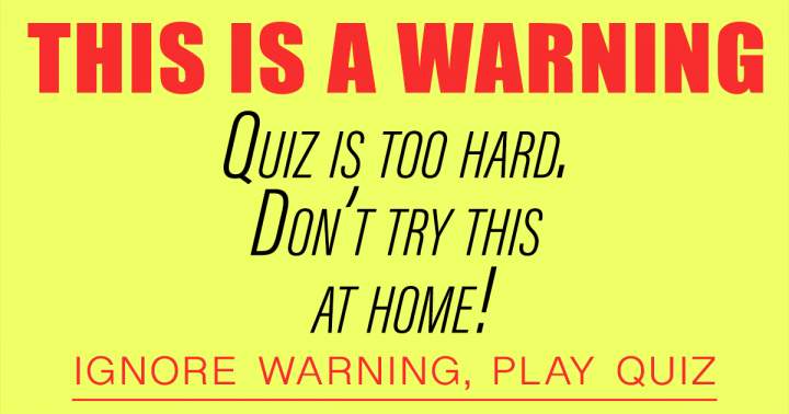 Banner for Don't come crying, we warned you! 