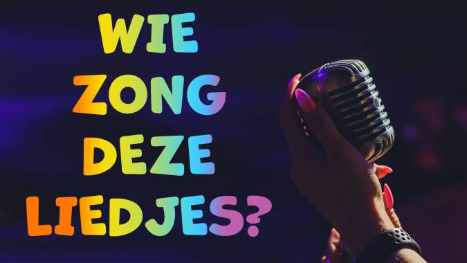 Banner for Wie zong deze liedjes?
