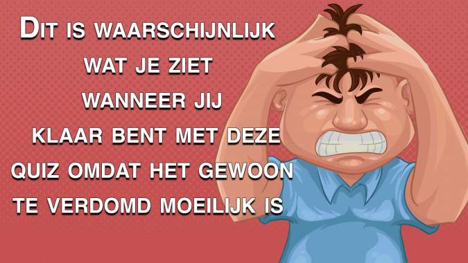Banner for We hopen dat we deze quiz niet te moeilijk hebben gemaakt
