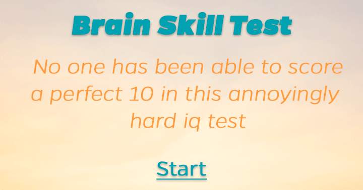 Brain Skill Test