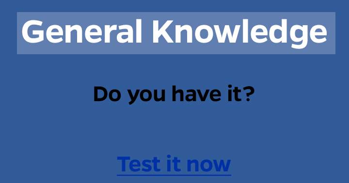 Do you have the knowledge to finish this quiz?