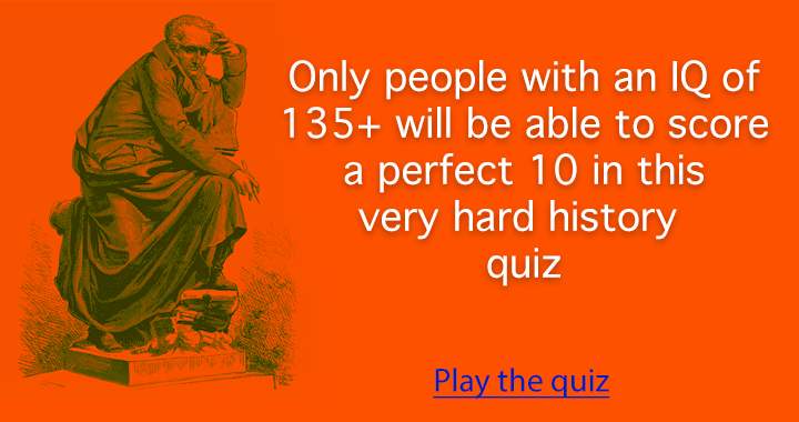 This History quiz is a tough one!