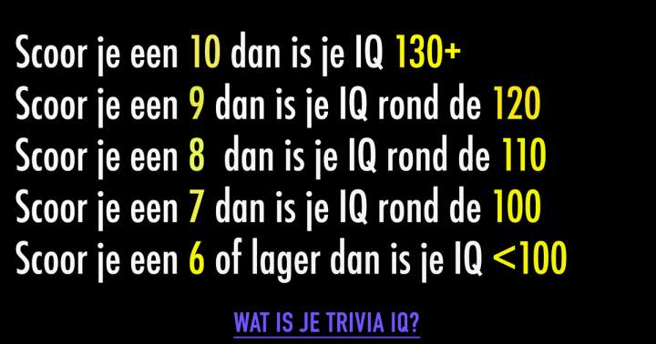 Algemene Kennis Quiz 