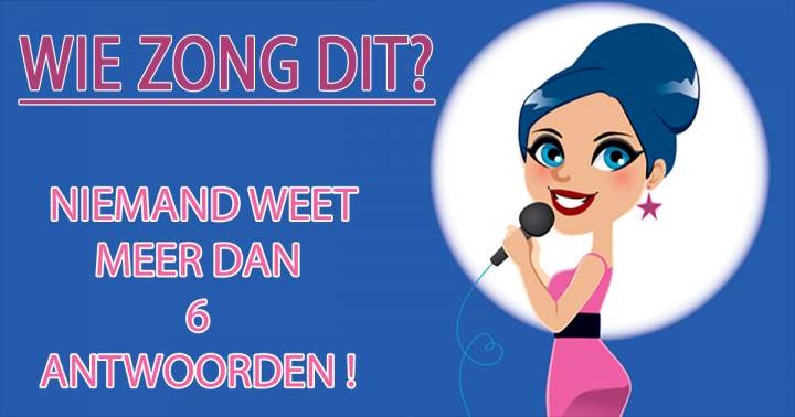Wie zong het? 
