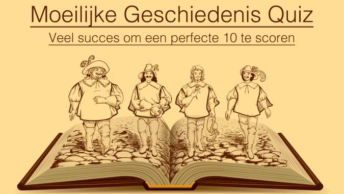 Banner for Moeilijke geschiedenis Quiz