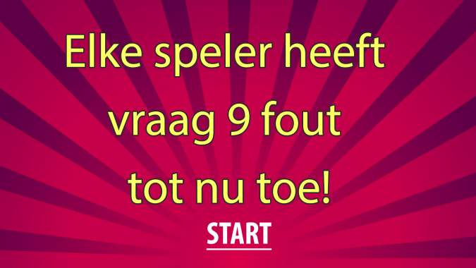 Banner for Kun jij vraag 9 verslaan?