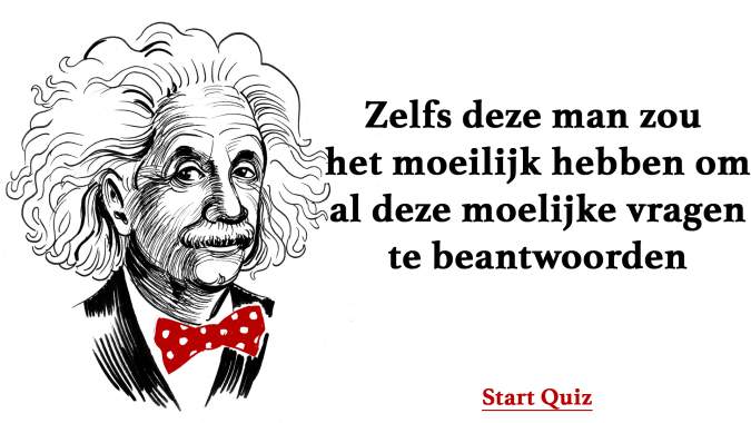 Banner for  Moeilijke trivia-vragen