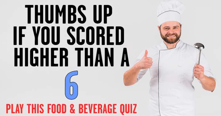 Quiz on Food and Beverages.