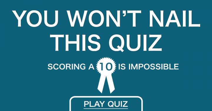 Unsolvable Trivia Quiz.