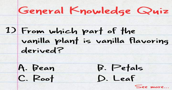 Quiz on General Knowledge