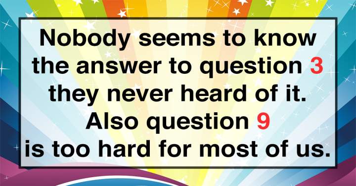 'Crazy Quiz of Mixed Trivia'