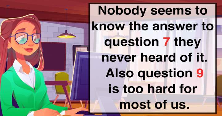 Quiz with a blend of knowledge.