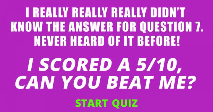 Mixed Trivia Quiz