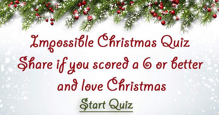 'Quiz for Christmas 2018'