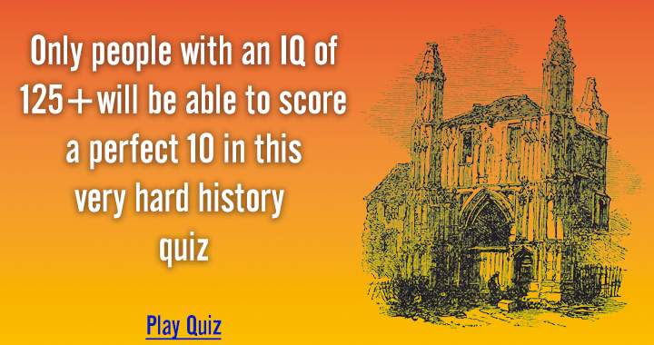 An IQ of 125+ will get you through this quiz