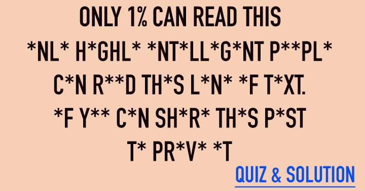 Can you read the line of text?