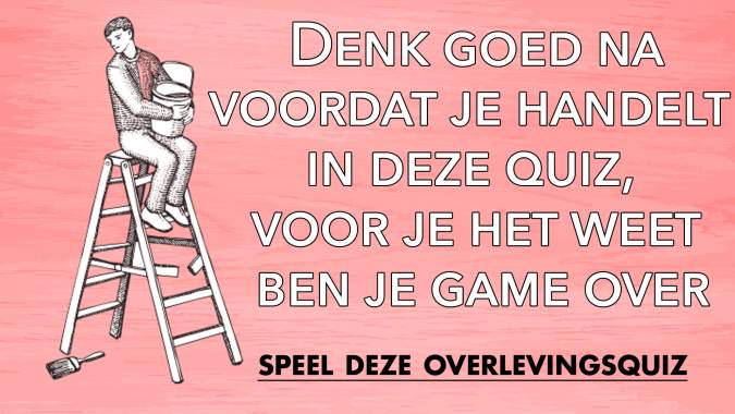 Banner for Overlevingsquiz