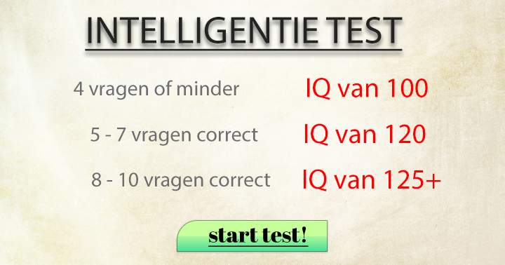 Banner for Hoe goed scoor je op deze IQ-test?