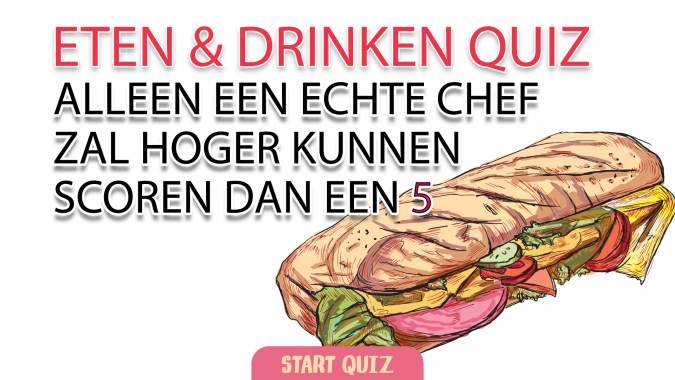 Uitdagende Quiz Over Voedsel!