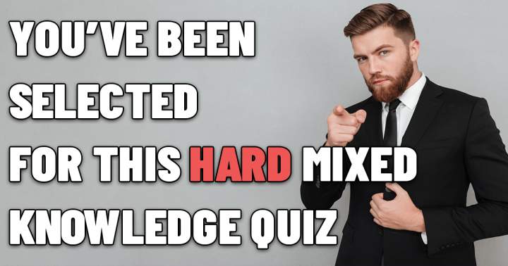 This quiz is specially made for you!