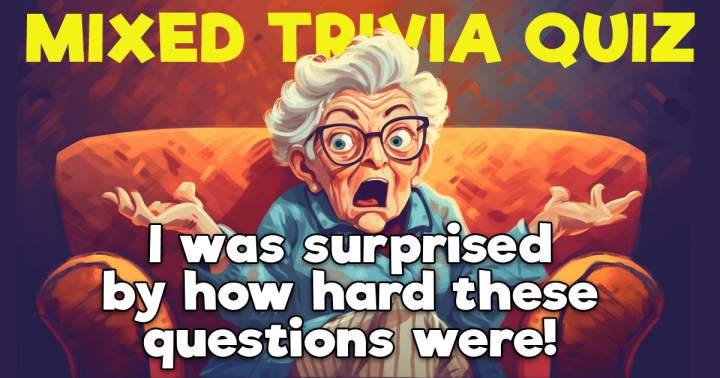 Surprising Trivia Quiz