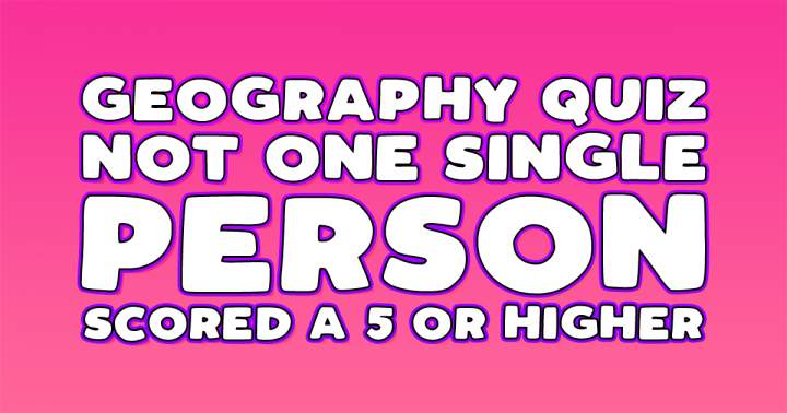 Banner for Geography Quiz