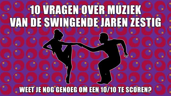 Banner for Swinging Sixties Muziek Quiz