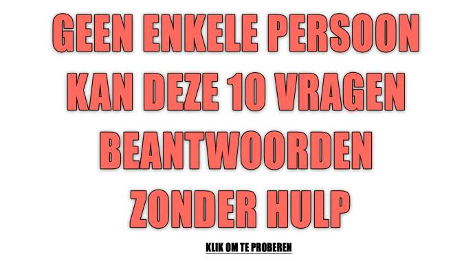 Banner for Onovertroffen kennisquiz