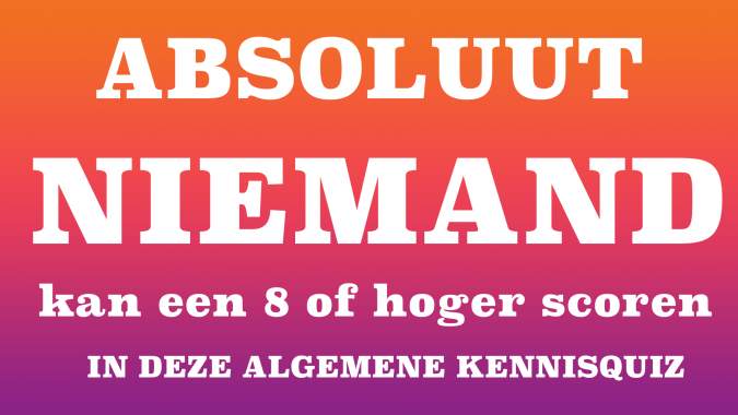 Banner for Kennisquiz