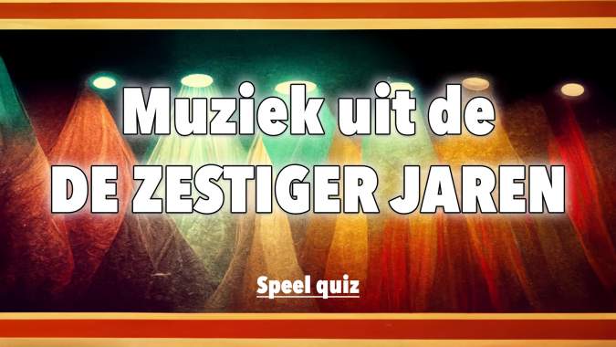 Banner for Muziek uit de jaren zestig Quiz