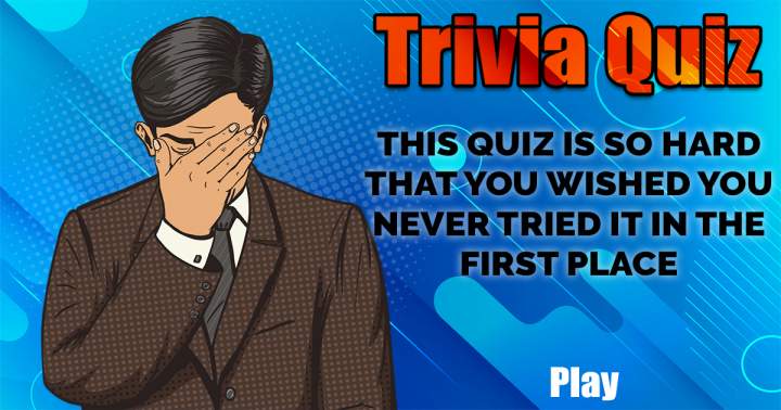 Challenging Trivia Quiz