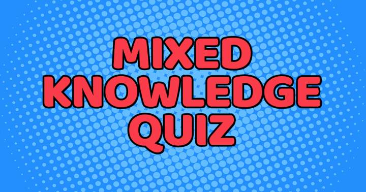 Quiz with a Blend of Knowledge