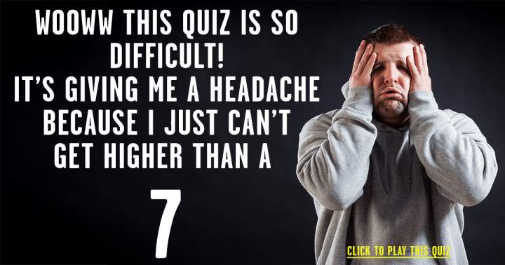 Challenging Knowledge Quiz